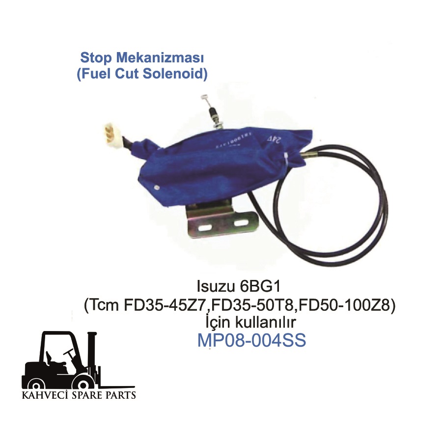 MP08-004SS - Stop Mekanizma