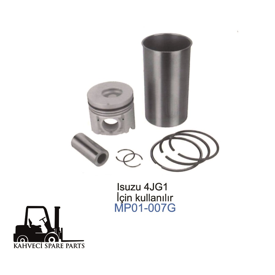 MP01-004G - Silindir Gömlek Set