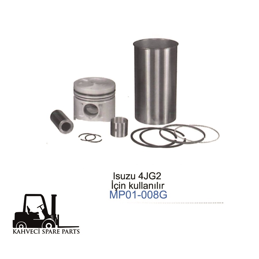 MP01-008G - Silindir Gömlek Set