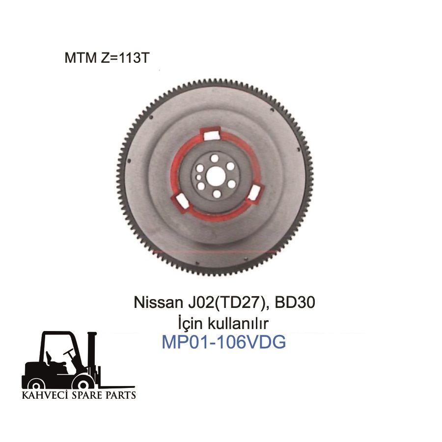 MP01-106VDG - Volan Dişli