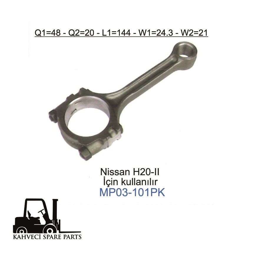 MP03-101PK - Piston Kol