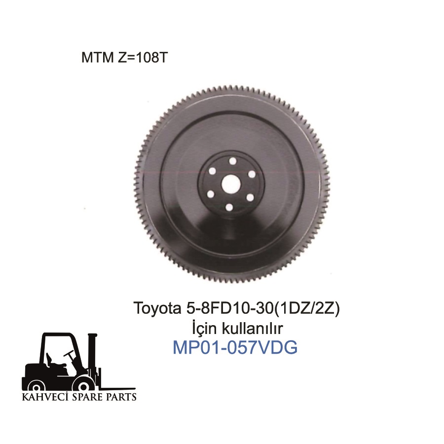 MP01-057VDG - Volan Dişli