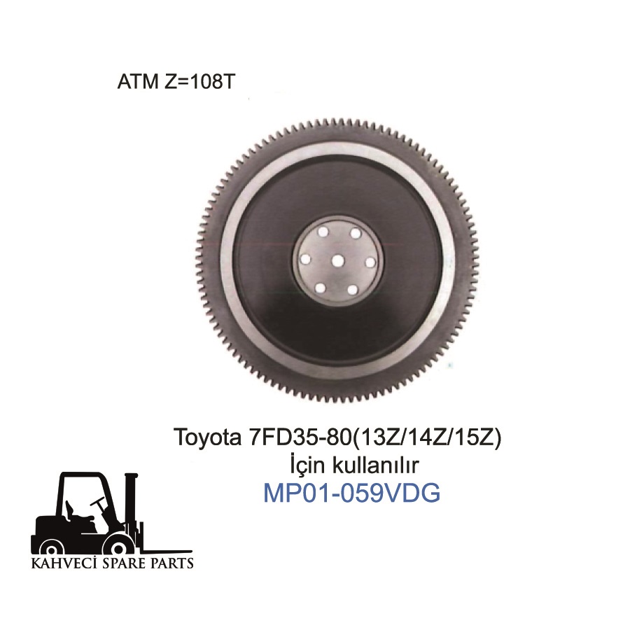 MP01-059VDG - Volan Dişli