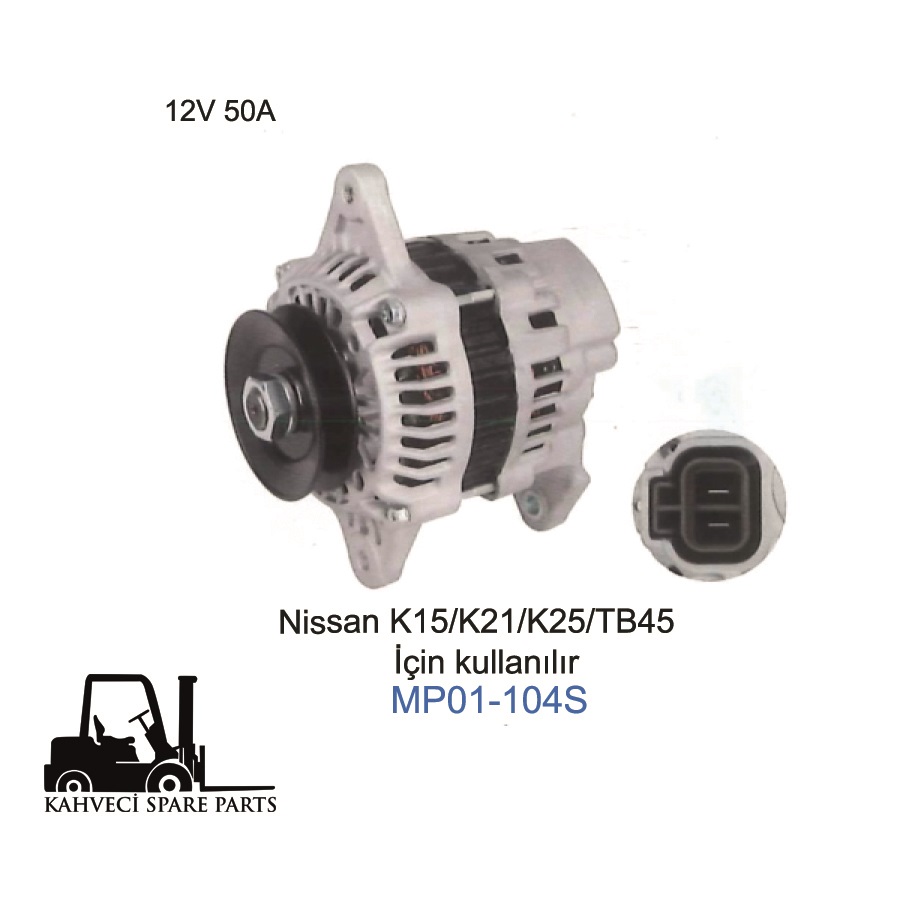 MP01-104S - Şarj Dinamosu