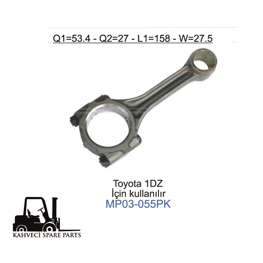 MP03-055PK - Piston Kol