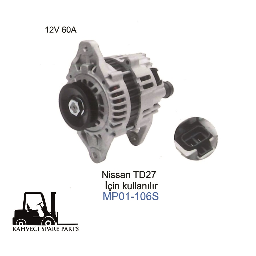 MP01-106S - Şarj Dinamosu