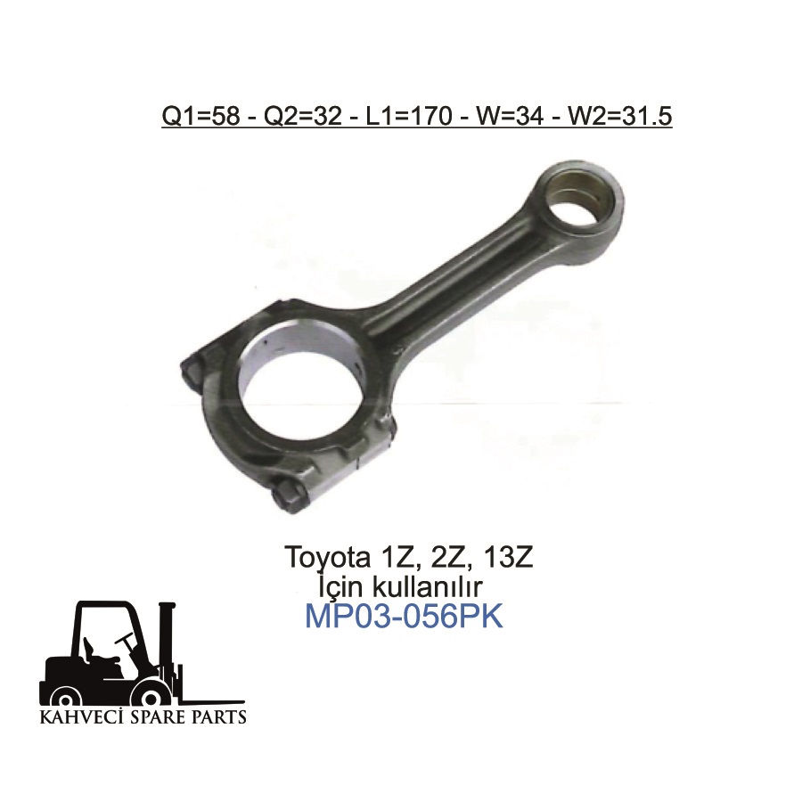 MP03-056PK - Piston Kol
