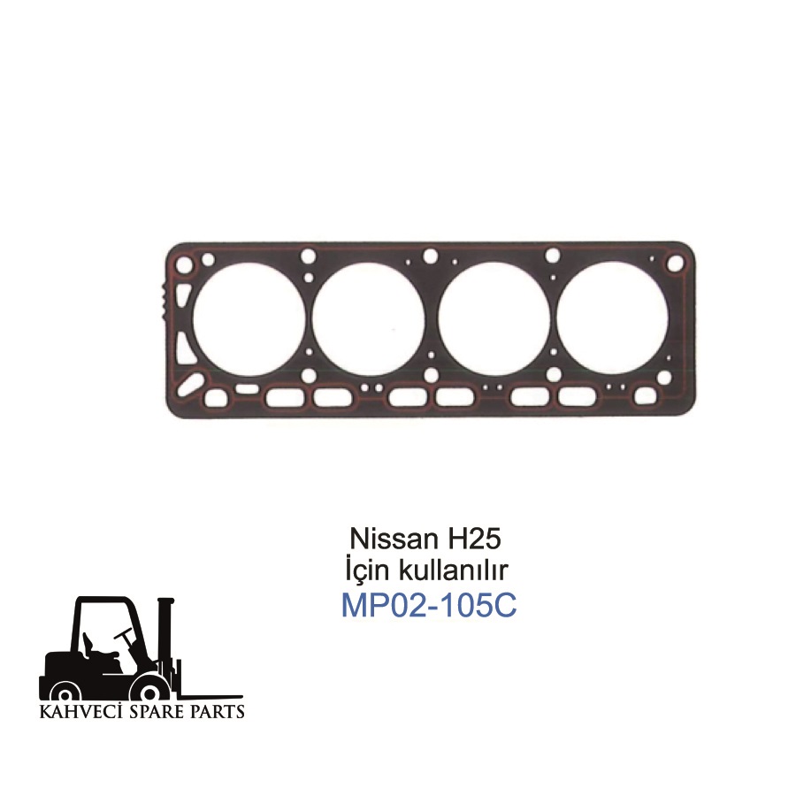 MP02-105C - Silindir Kapak Conta