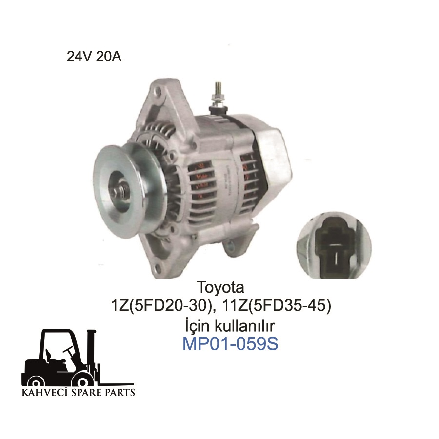 MP01-059S - Şarj Dinamosu