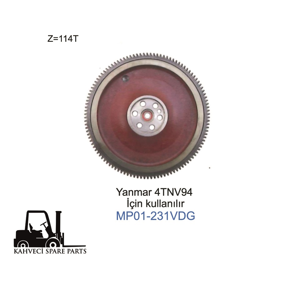 MP01-231VDG - Volan Dişli