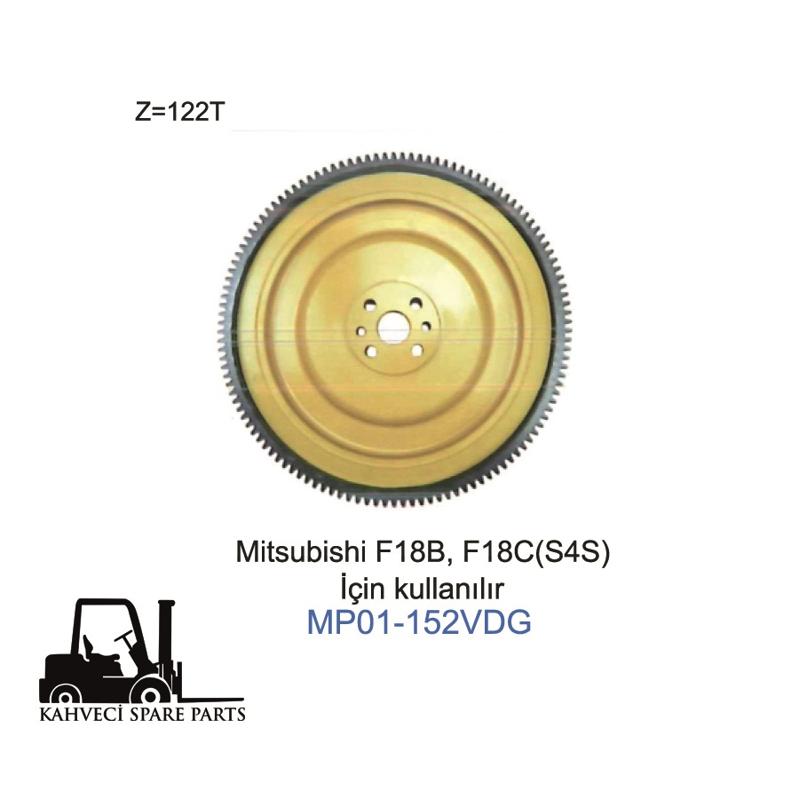 MP01-152VDG - Volan Dişli
