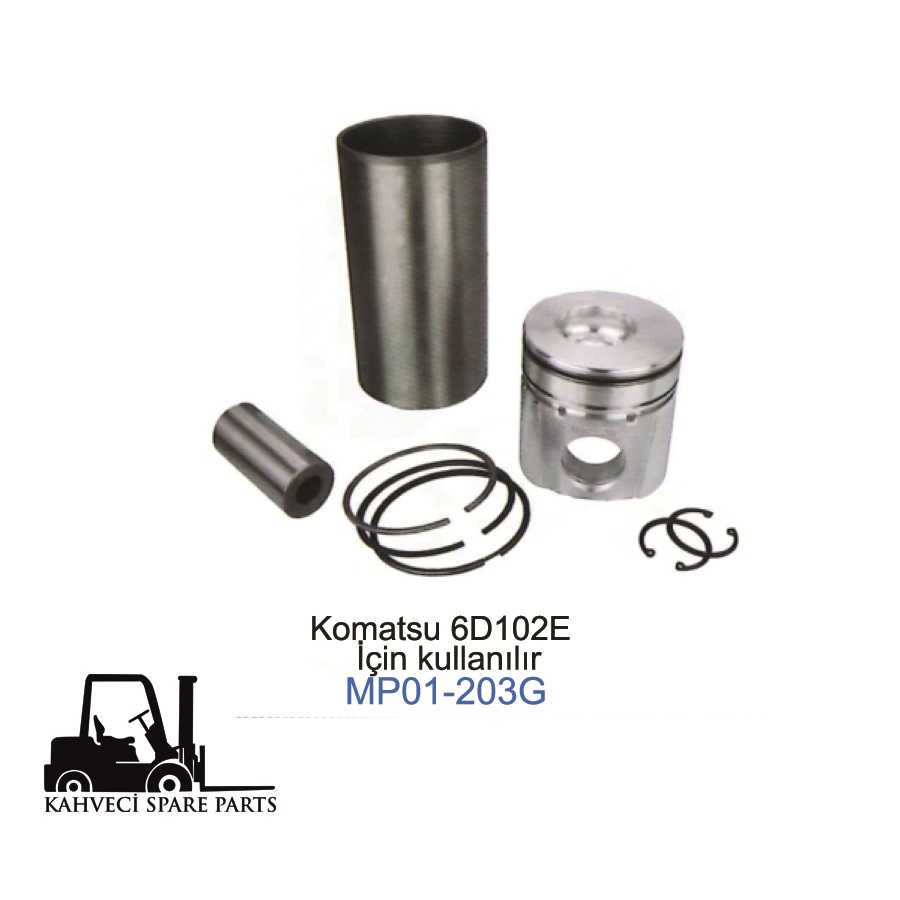 MP01-203G - Silindir Gömlek Set