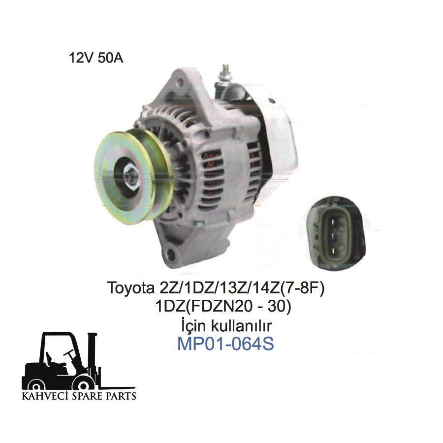 MP01-064S - Şarj Dinamosu