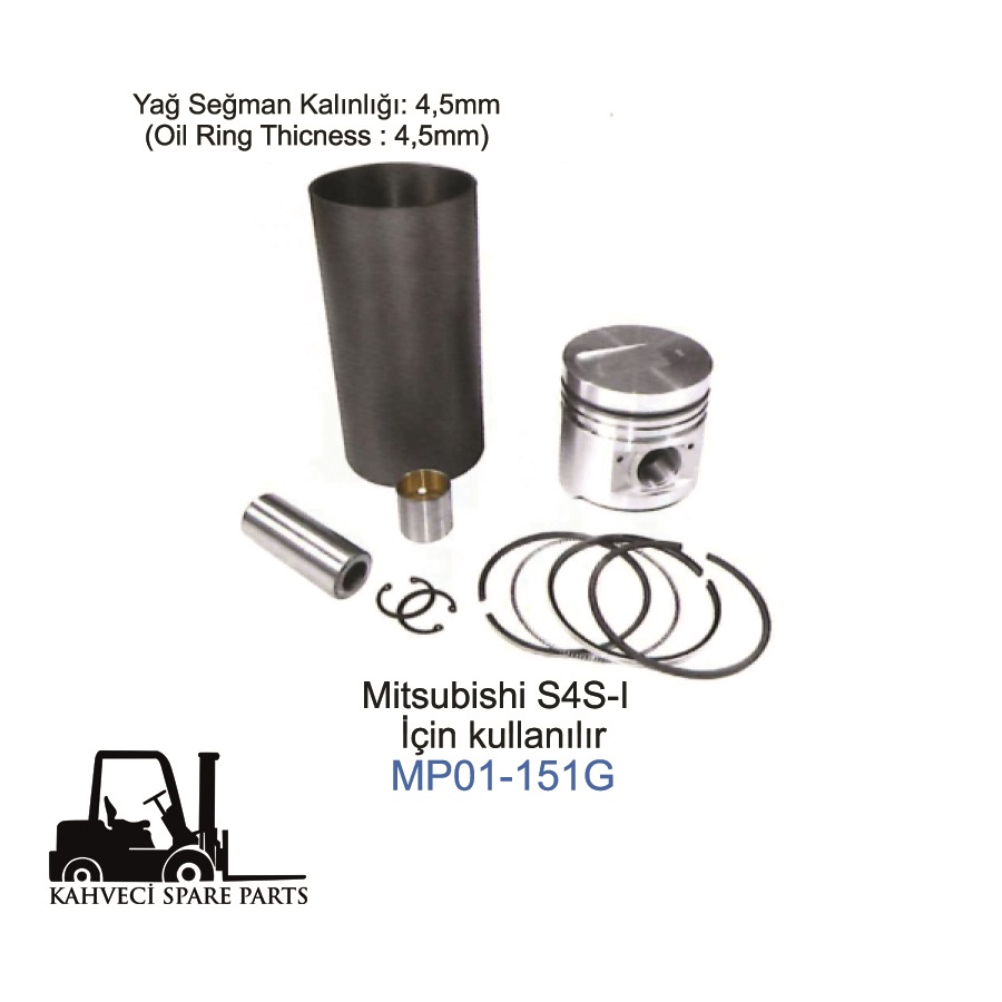 MP01-151G - Silindir Gömlek Set