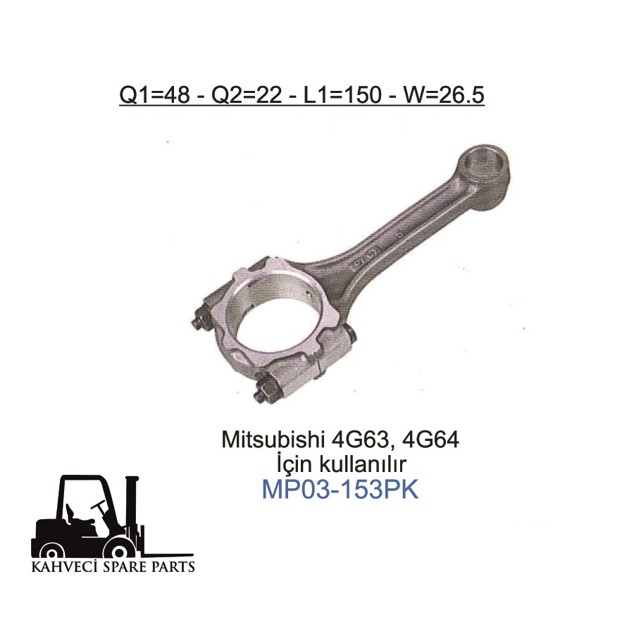 MP03-153PK - Piston Kol