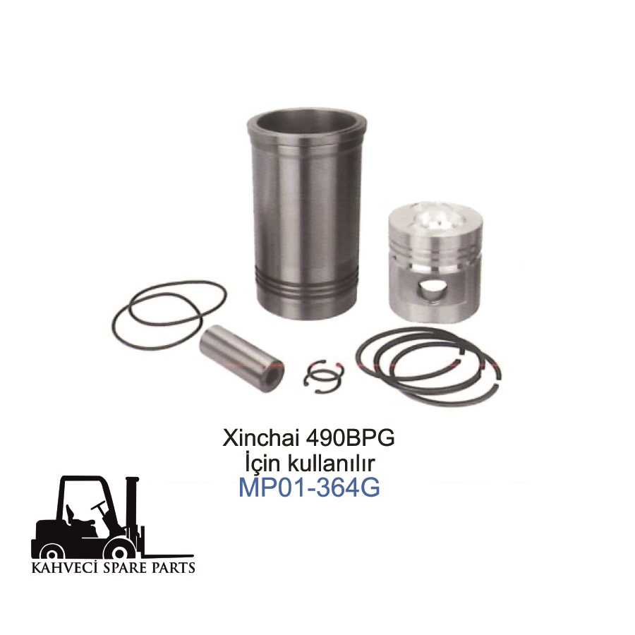 MP01-364G - Silindir Gömlek Set