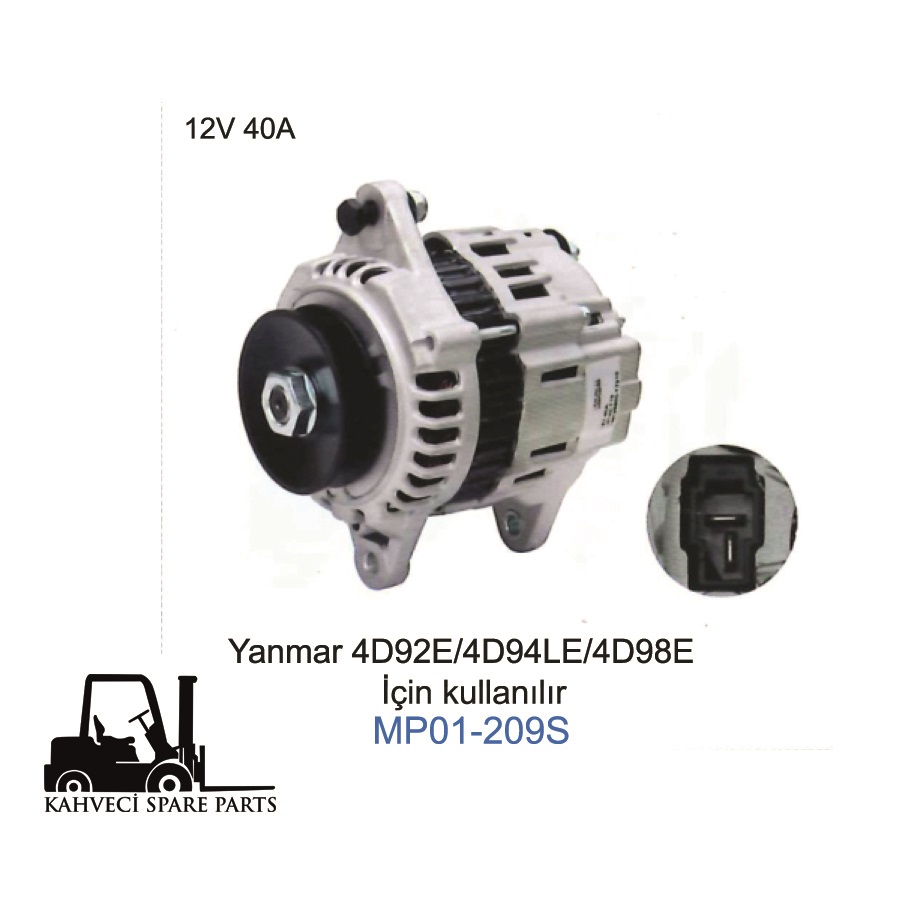 MP01-209S - Şarj Dinamosu