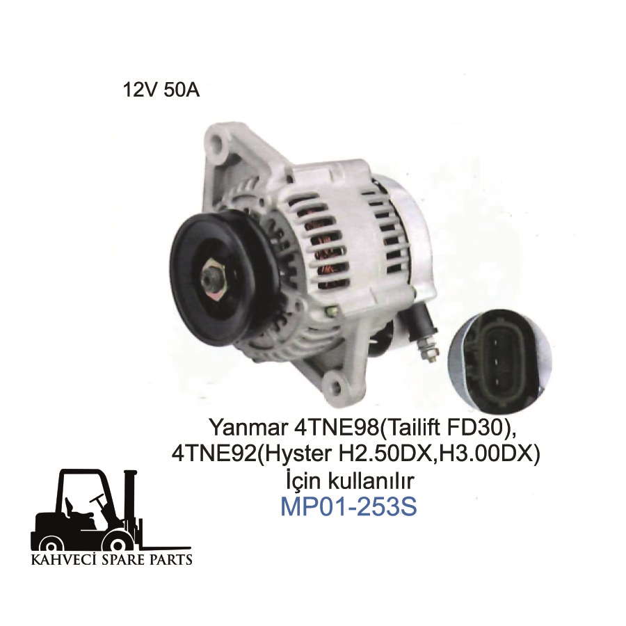 MP01-253S - Şarj Dinamosu