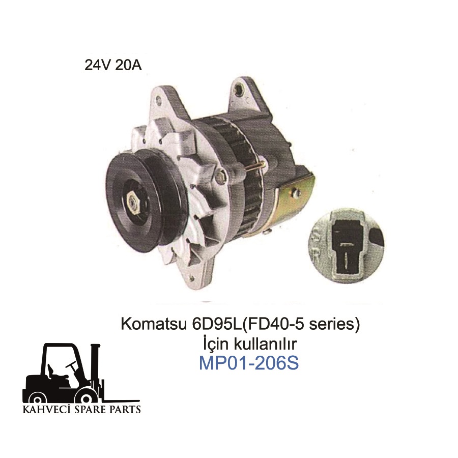 MP01-206S - Şarj Dinamosu