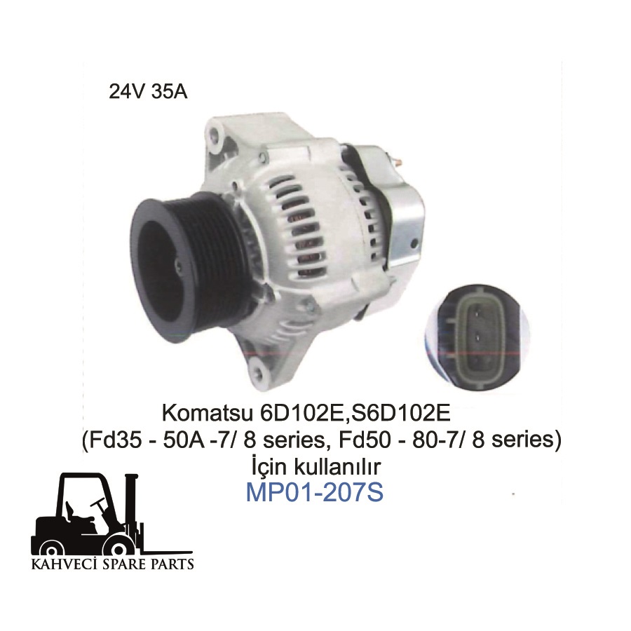 MP01-207S - Şarj Dinamosu