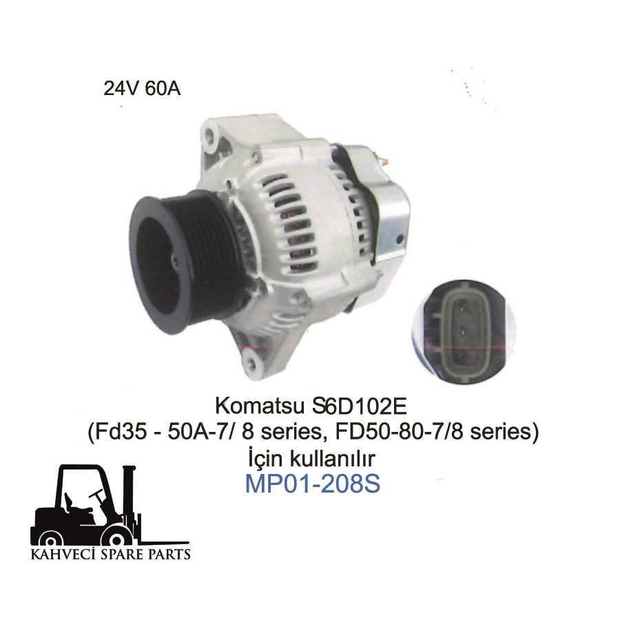 MP01-208S - Şarj Dinamosu