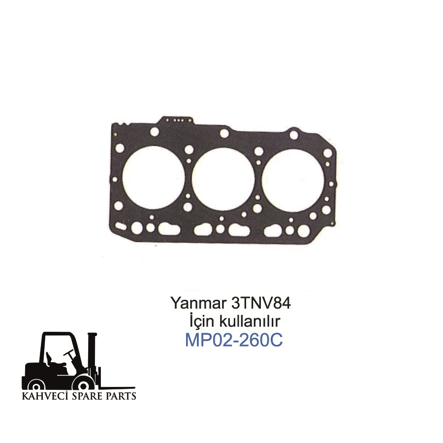 MP02-260C - Silindir Kapak Conta