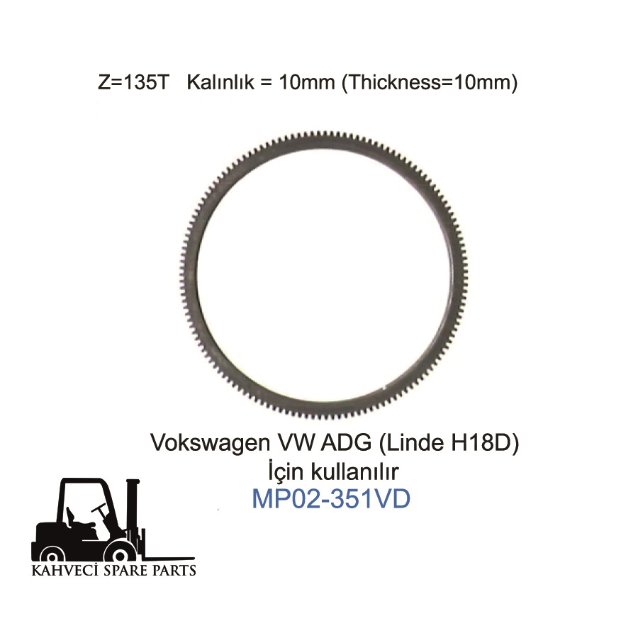 MP02-351VD - Volan Dişli