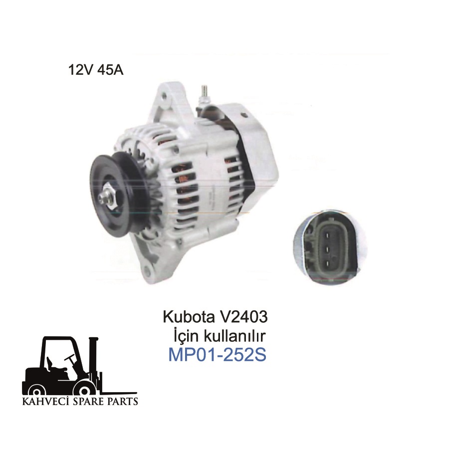 MP01-252S - Şarj Dinamosu