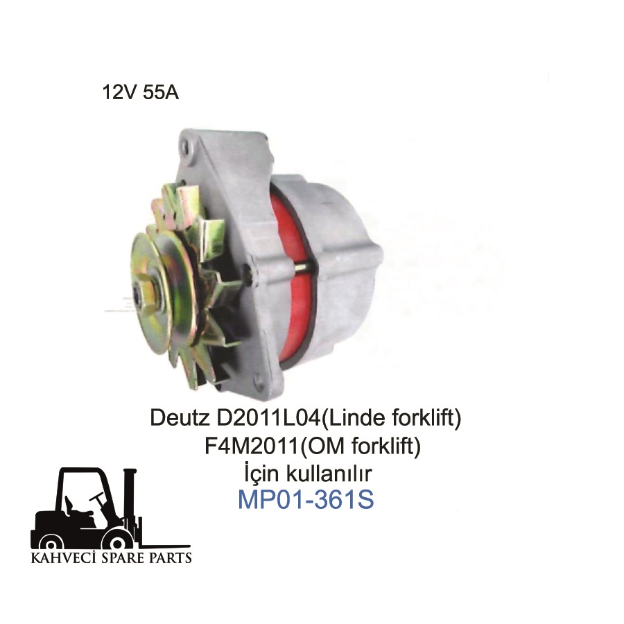 MP01-361S - Şarj Dinamosu