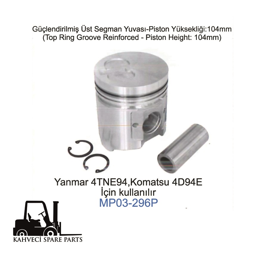 MP03-296P - Piston